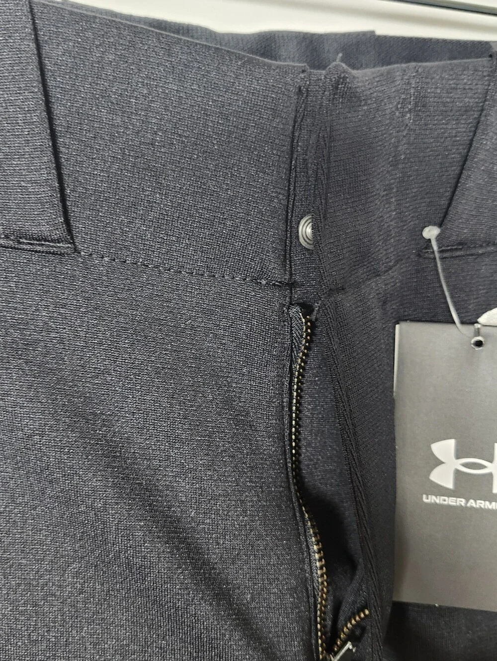 Under Armor Vanish Pro Tapered Loose Fit Baseball Pants Mens Small Black NEW